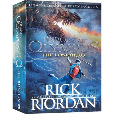 预售第二季波西杰克逊同系列奥林匹斯英雄 英文原版Heroes of Olympus The Lost Hero失落的名将英雄雷克莱尔顿青少年小说课外阅读