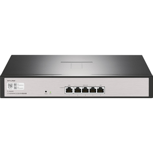TP-LINK普联TL-R483E全2.5G企业级有线路由器5口多WAN叠加AC超千兆远程管理防火墙机架式带机300云展异地组网