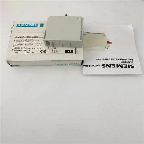 议价西门子浪涌保护器5SD7488-7CC 1P 15KA 实拍 现货 带包装