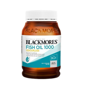 澳州Blackmores无腥深海鱼油400粒四倍dha高含量迷你小颗粒包邮