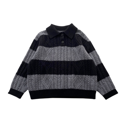 男童冬季针织衫毛衣加厚