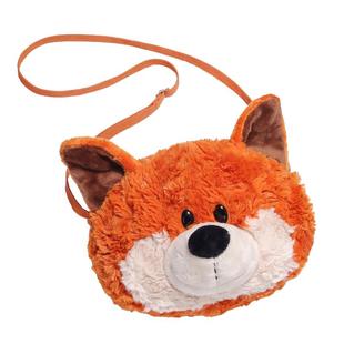 德国NICI狐狸斜挎包狐狸公仔毛绒玩具玩偶书包背包斜挎包礼物