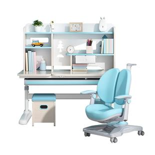 儿童学习桌儿童书桌可升降小学生写字桌实木课桌椅家用学习桌