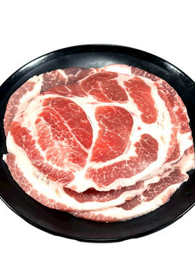 惠越原切猪梅花肉片烤肉食材包邮