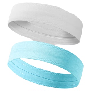 运动发带女瑜伽细止汗带健身跑步吸汗带防滑导汗头带头箍男款夏季