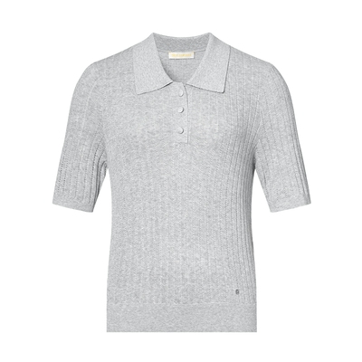 珂思舒适百搭POLO针织衫