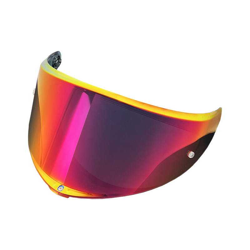 防晒AGV K6高清镜片适用K6S电镀镜面头盔防紫外线防眩目挡风日夜