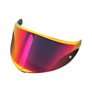 防晒AGV K6高清镜片适用K6S电镀镜面头盔防紫外线防眩目挡风日夜