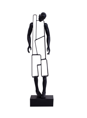 工艺趣味金属抽象软装样板间摆件