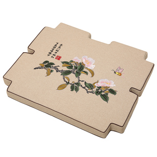 中式椅子坐垫红木沙发太师圈椅官帽餐椅茶座垫子乳胶海绵定做防滑