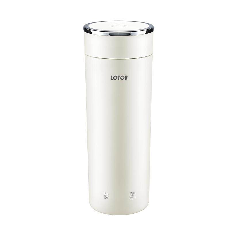 lotor徕多电热烧水杯便携式小型加热保温恒温316旅行游热水烧水壶