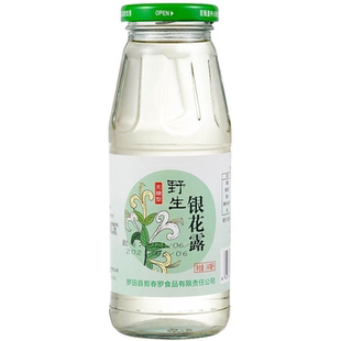 无糖型金银花露340ml整箱6瓶装银花露成人儿童植物饮品泡沫箱发
