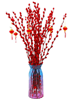 银柳专用花瓶摆件客厅插花水培