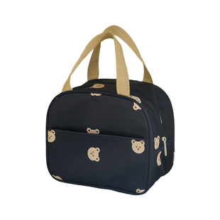 饭盒手提袋子保温袋加厚铝箔便当包小学生上班族通勤午餐包带饭包