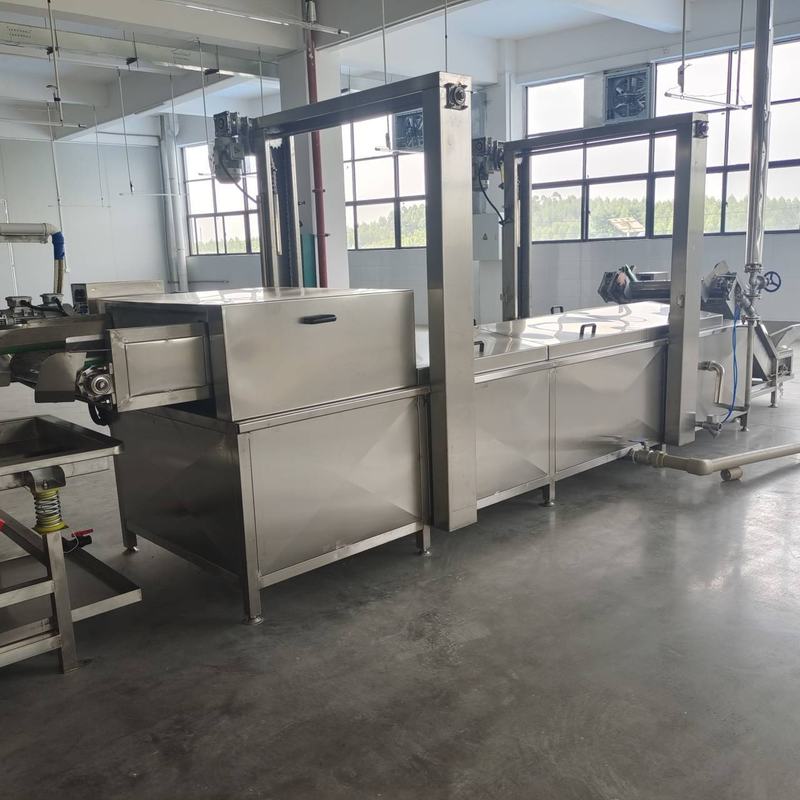 刺梨汁巴氏杀菌机 魔芋丝全自动漂烫生产线 蔬菜杀青加工设备