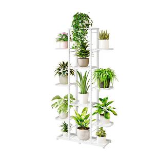 花架子客厅落地式置物架阳台多肉花盆托架室内家用铁艺植物摆放架