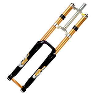 台湾ZOOM前叉 26寸29寸山地车速降AM避震前叉 680DH碟刹桶轴前叉