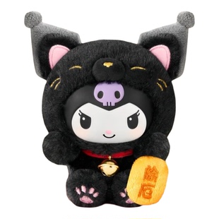 正版TOPTOY三丽鸥家族招财猫系列毛绒挂饰盲盒摆件手办礼物公仔