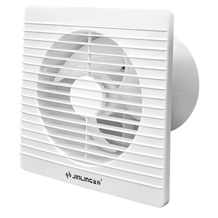 金羚排气扇卫生间换气扇玻璃窗用墙排式10寸排风扇强力静音抽风机