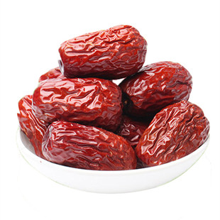 新疆无核红枣大枣2500g 大枣去核整箱新货干货灰枣若羌散装包邮