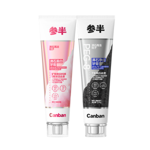 官方专卖参半沸石净齿清新牙膏