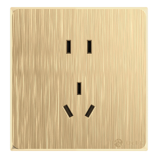 国际电工86型家用暗装墙壁一开单5五孔插座16a安三孔开关插座面板