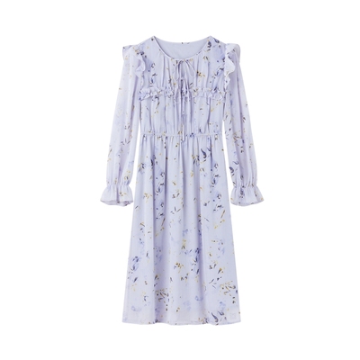 聚酯纤维休闲简约秋水伊人H型