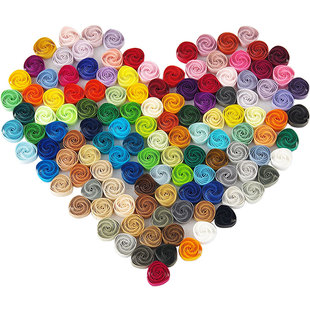 200色丹迪纸单色衍纸条星星折纸手工儿童彩纸DIY千色纸材料AUTOU