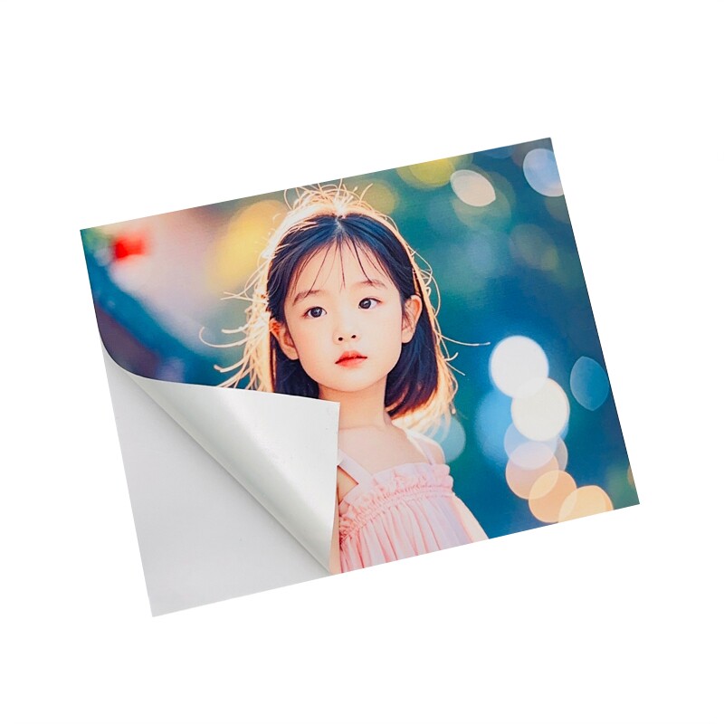 可粘贴幼儿园作业背胶冲洗照片