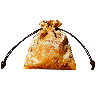 悟追文玩袋绒布袋核桃佛珠收纳袋锦囊袋手串袋菩提布包首饰茶杯袋