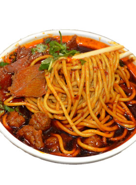 老白家白老三临汾牛肉丸子面