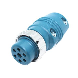 气保焊送丝机6芯控制线插头气体保护焊机7芯航空插头插座9连接座