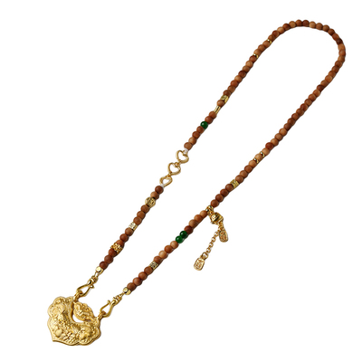 新中式国风汉服配饰锁骨吊坠项链