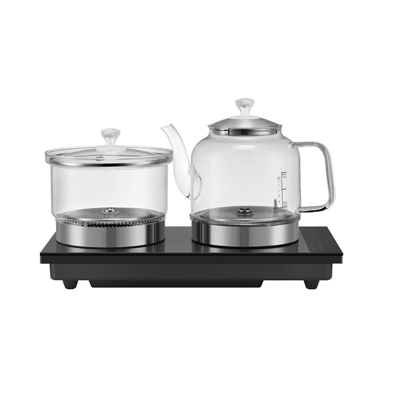 懿福茶全自动底部上水电热烧水壶泡茶专用烧水抽水嵌入式一体机