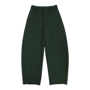 YOUWEI有尾2024冬季人字纹羊毛蛋型长裤女冬款长裤Y5424405