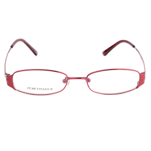 高度数可配女士小脸型全框钛架近视眼镜架 眼镜框 配成品近视眼镜