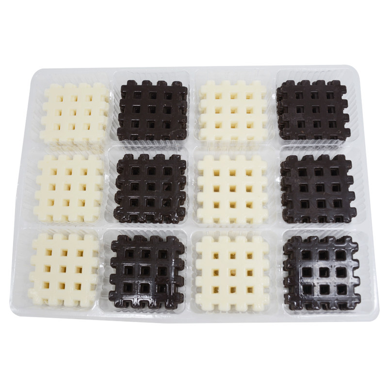 黑白篱笆蛋糕装饰插件可食用烘焙