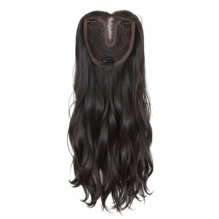 不用戴发网假发全头套女头顶补发自然无痕增发水波纹长卷发假发套