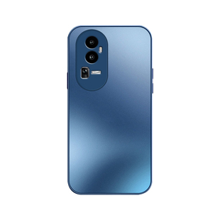 适用oppoReno10手机壳磨砂玻璃reno10pro保护套新款reno11高级感男女11pro超薄10pro+全包防摔简约创意个性