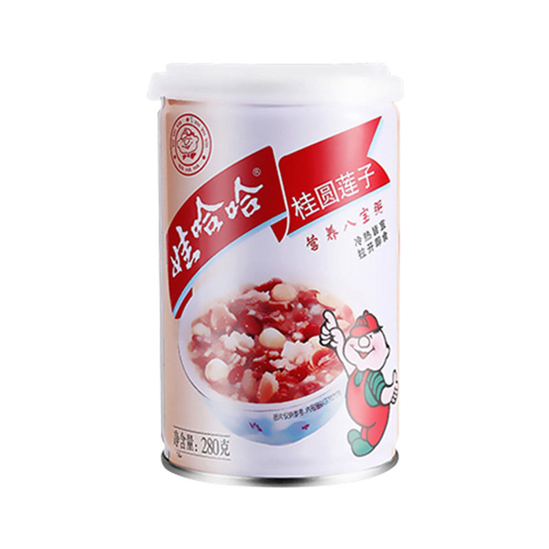 娃哈哈八宝粥280g罐装桂圆莲子粗粮速食粥即食早餐代餐