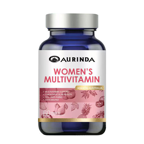 Aurinda澳琳达 女士综合复合维生素片维Cvb2叶酸锌镁烟酰胺生物素