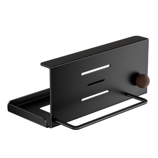 卫生间镜柜下洗脸巾收纳盒厕所抽纸洗漱台纸巾架废弃洗脸巾置物架