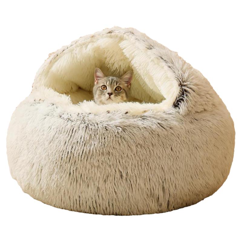猫窝冬季保暖半封闭式