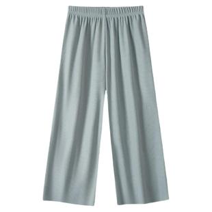 儿童冰丝阔腿裤女童防蚊裤夏季薄款长裤女孩裤子夏天休闲裤直筒裤