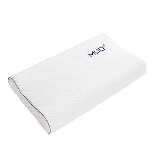 梦百合酒店0压房凝胶慢回弹记忆棉单人高低护颈枕颈椎枕睡眠枕