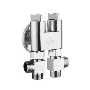 潜水艇一进四出角阀洗衣机水龙头家用多功能三通分水阀水开关阀门