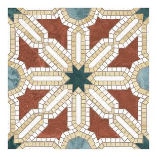 法式复古黑白自粘地板贴纸文艺风浴室厕所瓷砖贴民宿翻新防水防滑