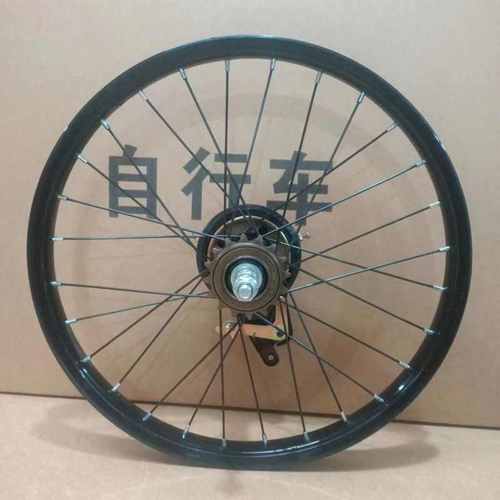 儿童自行车钢圈铝圈前后轮12-16-20寸单车轮毂轱辘童车配件通用。