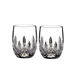 Waterford沃特福德Lismore鉴赏家17cm水晶玻璃酒瓶醒酒器威士忌杯