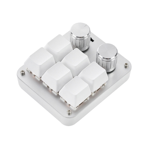 六键双旋钮九键机械自定义键盘procreate设计师键盘宏Ps达芬奇Pr